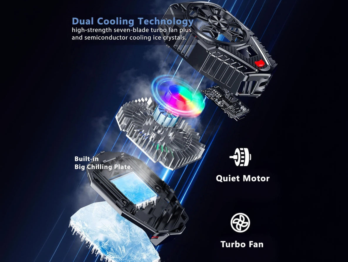 Chronofy Mobile Cooling Pad for Android & iPhone