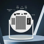 Portable Smart Projector with Built-in Apps YouTube, Netflix, Prime.