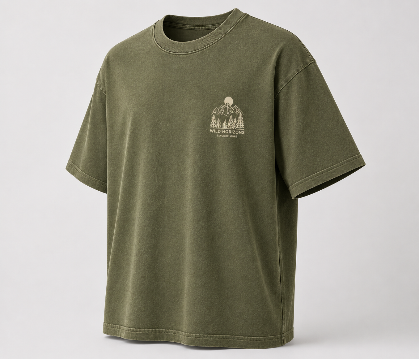 Wild Horizons Oversized Graphic T-Shirt