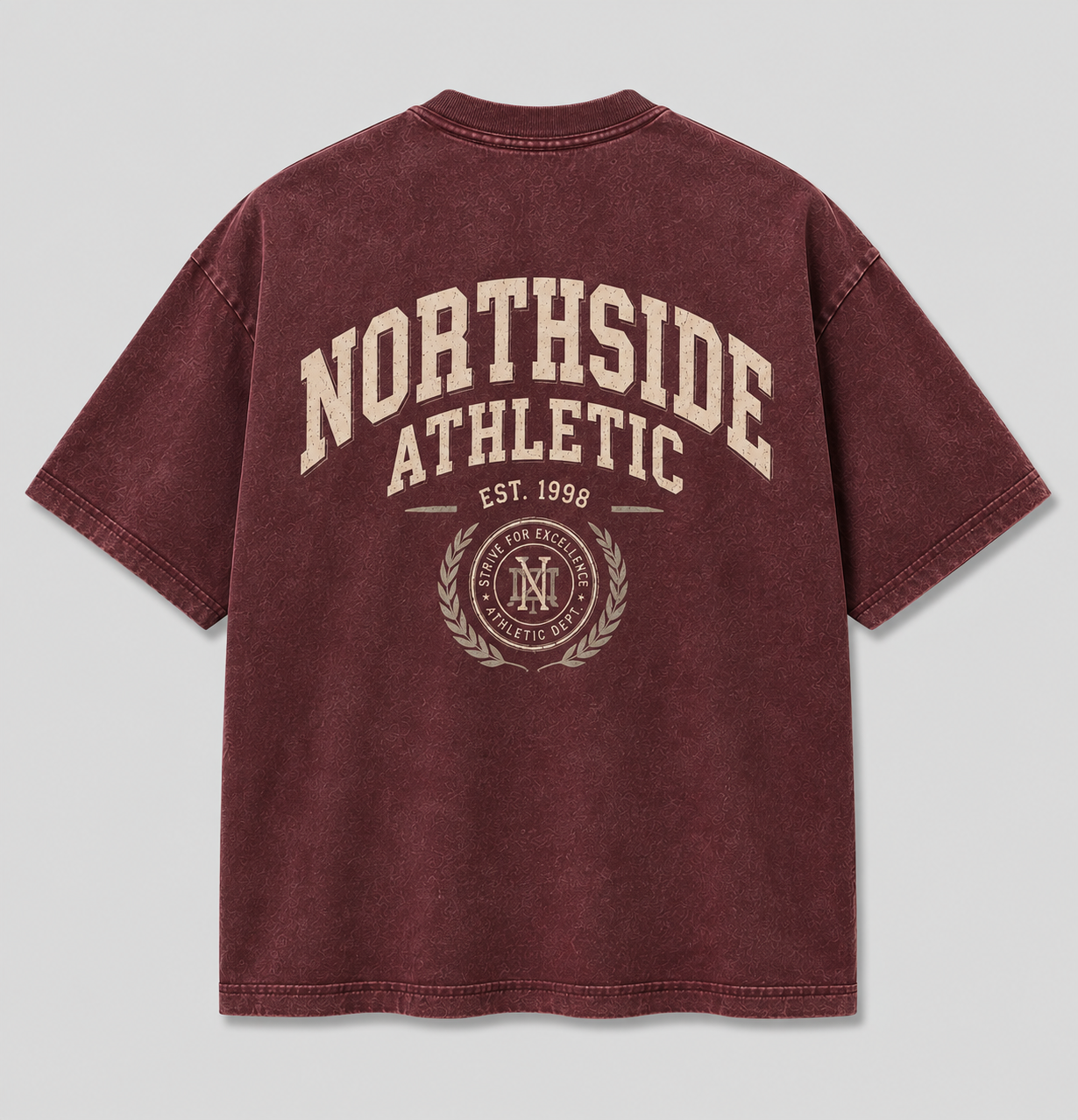 Northside Athletic Vintage Oversized T-Shirt