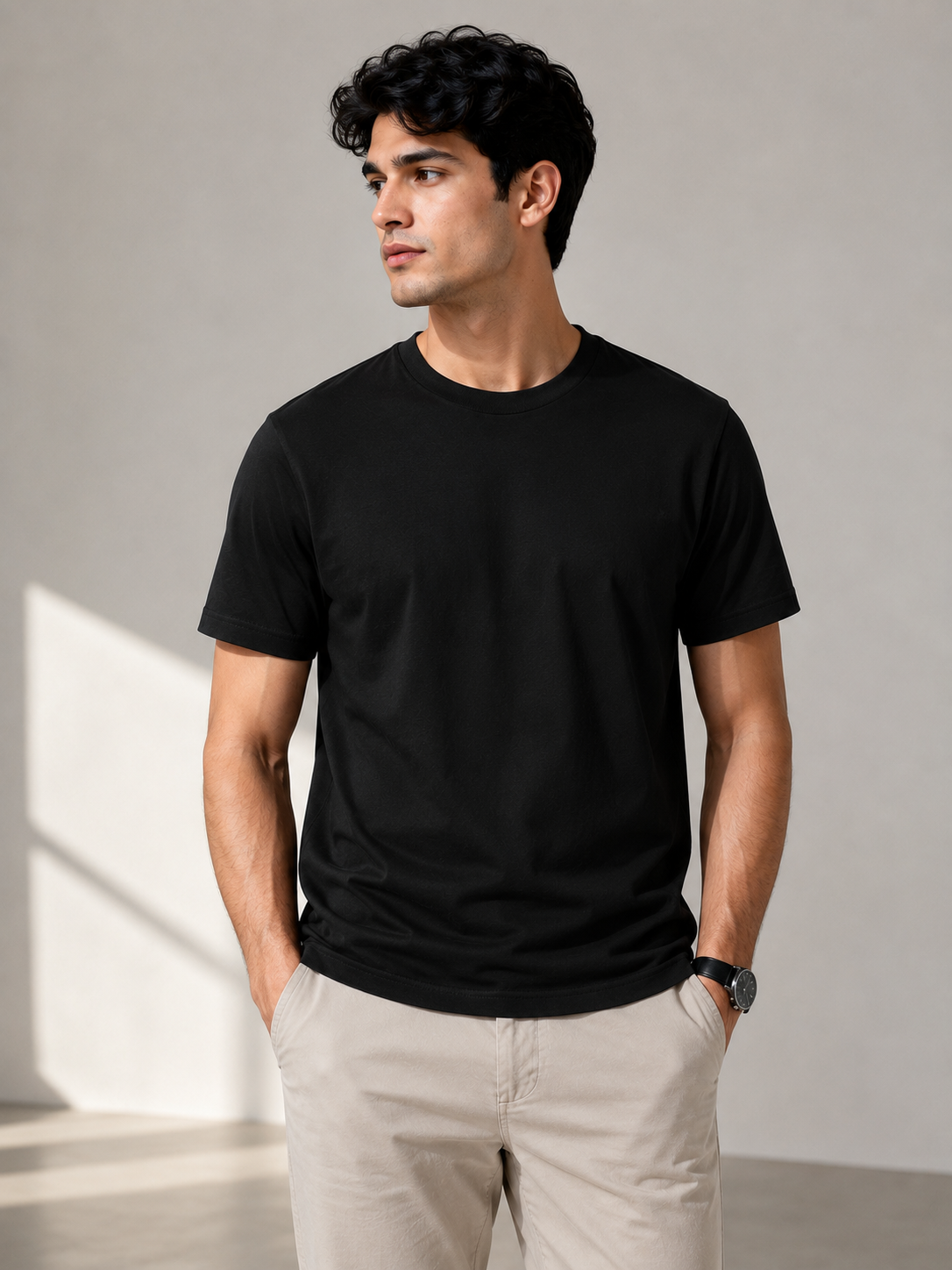Plain Black T-Shirt