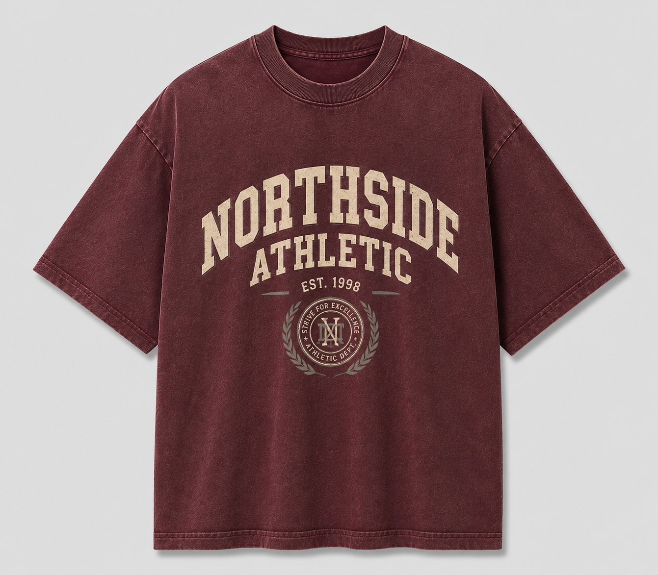 Northside Athletic Vintage Oversized T-Shirt