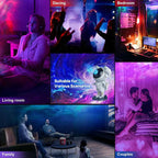 Glowry Astronaut Galaxy Light Projector