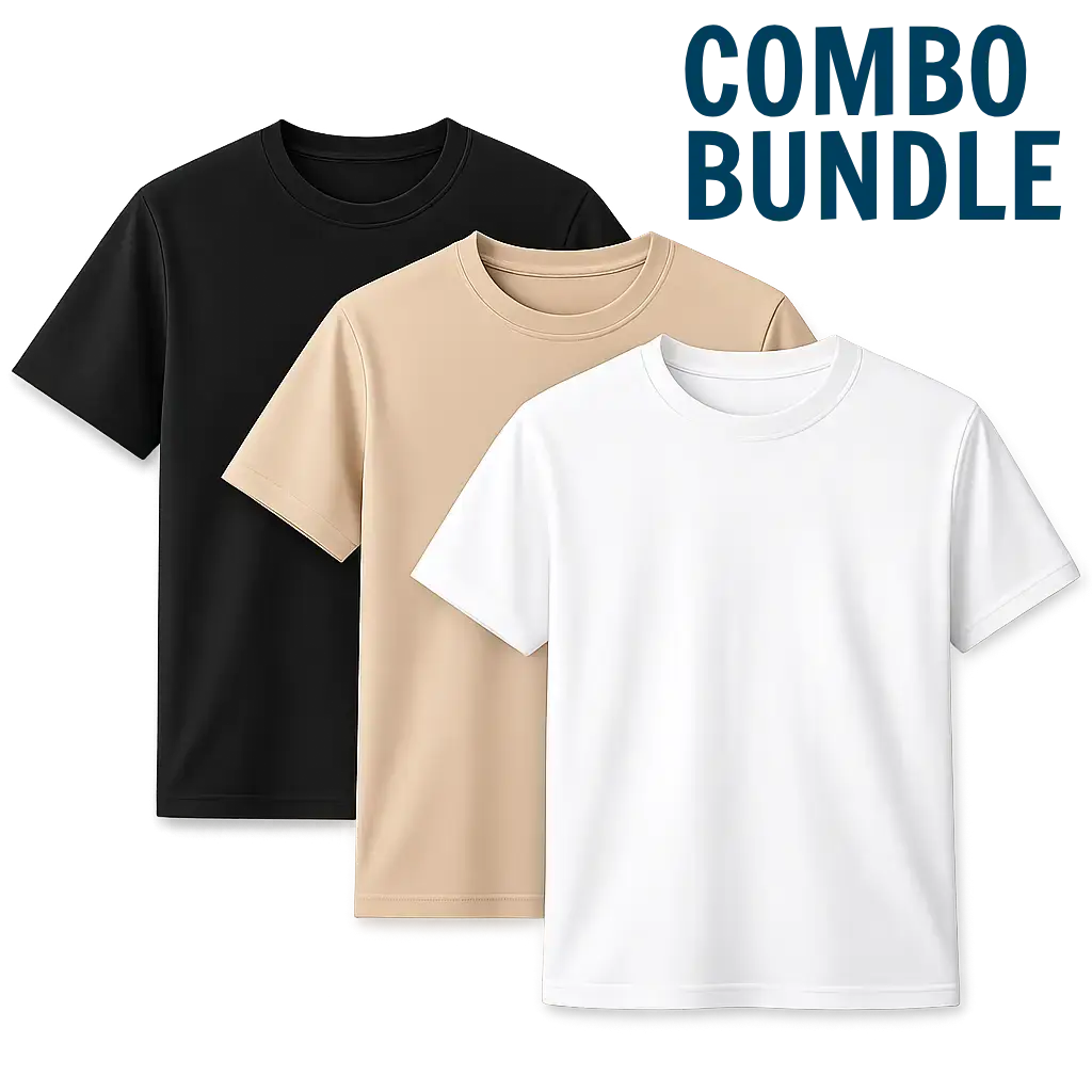 Regular Fit Cotton T-Shirt Combo